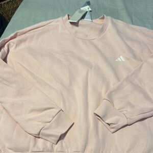 Adidas Pink Crewneck Sweater